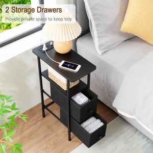narrow end table