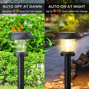 ALEPOD solar pathway lights