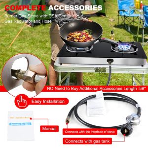 portable propane gas stove