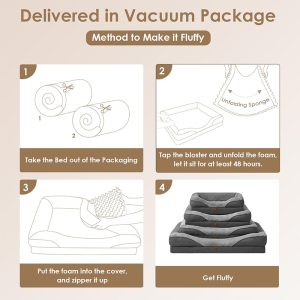 EHEYCIGA Memory Foam XL Dog Bed