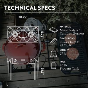 Gas One Propane Double Burner