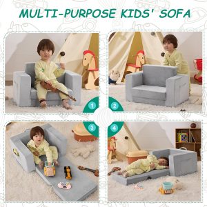 2-in-1 Kids Couch Review: The Perfect Convertible Toddler Chair for Ages 1–3