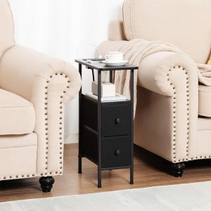 narrow end table