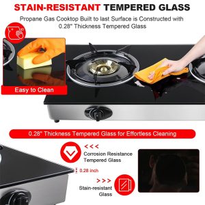 portable propane gas stove