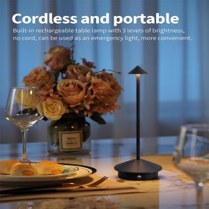Modern Cordless Table Lamp Set