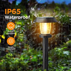 ALEPOD solar pathway lights