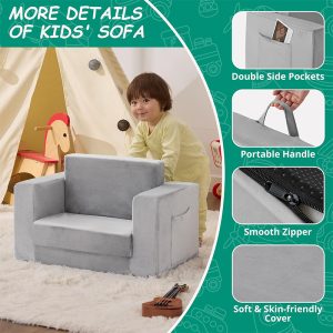 2-in-1 Kids Couch Review: The Perfect Convertible Toddler Chair for Ages 1–3