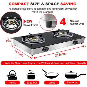 portable propane gas stove