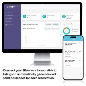 Sifely Keyless Entry Fingerprint Smart Door Lock