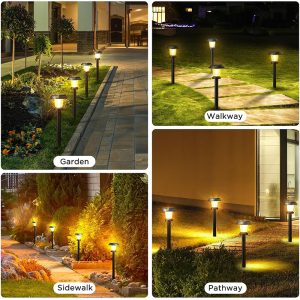 ALEPOD solar pathway lights