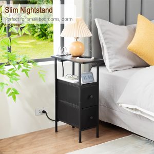 narrow end table