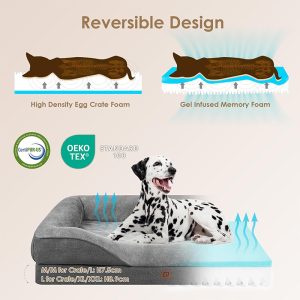 EHEYCIGA Memory Foam XL Dog Bed