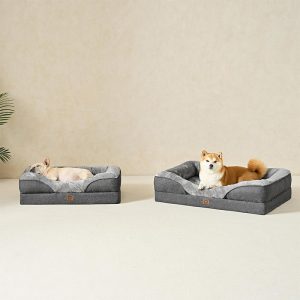 9. EHEYCIGA Memory Foam XL Dog Bed