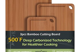 Bamboo Cutting Board – Durable, Stylish & Perfect for Every Kitchen