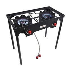 Gas One Propane Double Burner – The Ultimate Outdoor 2-Burner Camp Stove