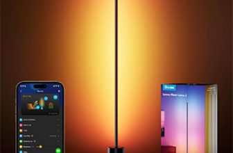 Govee Floor Lamp 2 with Matter – Smart RGBIC LED Floor Lamp with Alexa, Music Sync & Scene Modes