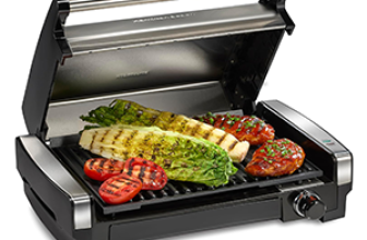 Hamilton Beach Indoor Searing Grill Review: Compact, Smokeless Grilling at Home