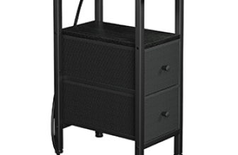 The Perfect Small-Space Solution: A Slim End Table That Does More