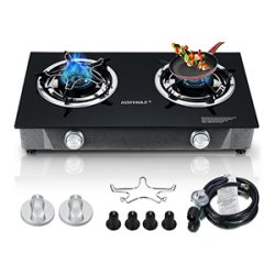 Propane Stove 2 Burner with Auto Ignition (26,000 BTU):