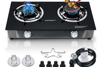 Propane Stove 2 Burner with Auto Ignition (26,000 BTU):