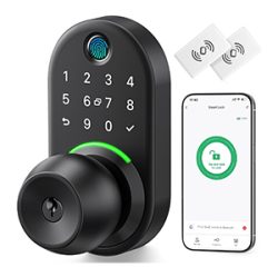 Yamiry Keypad Smart Door Lock with Knob – Secure, Keyless Entry for Your Front Door