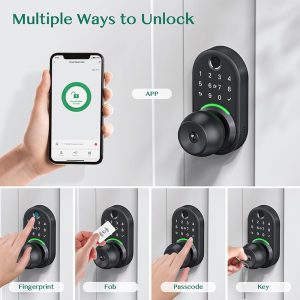 Smart Door Lock with Knob