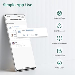 Smart Door Lock with Knob