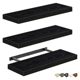 QEEIG Floating Shelves Review – Stylish 16-Inch Wall Shelf Set for Bathroom, Bedroom & Living Room