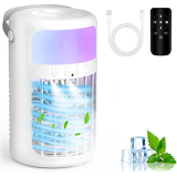 Portable Air Conditioner Review – 4-in-1 Ultra-Quiet AC Unit with Cool Mist & Remote Control