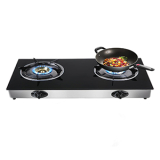 Forimo Propane Gas Cooktop – Portable 2 Burner Gas Stove with Tempered Glass & Auto Ignition